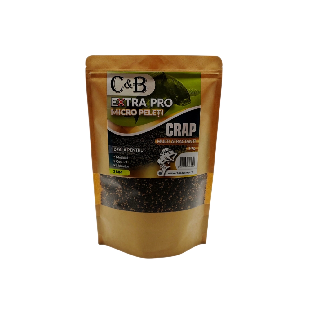 Micro Peleti C&B Extra Pro 2 mm - 1 Kg