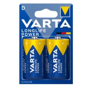 Baterii Alkaline Varta LR 20 Tip D - Set 2 Buc