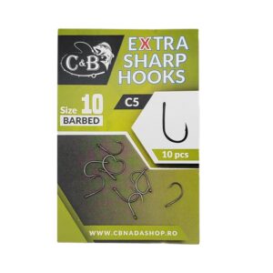 Carlige C&B Nr. 10 - C5 Extra Sharp - 10 Buc