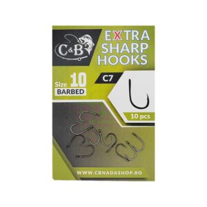 Carlige C&B Nr. 10 - C7 Extra Sharp - 10 Buc