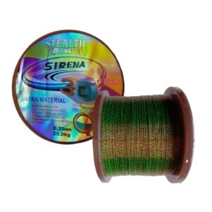 Monofilament 3D Sirena Stealth 1000 m - 0,20 mm - 12 kg