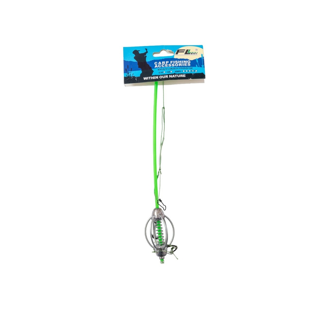 Montura Crap Pro FL cu Momitor 25 g si 2 Carlige - Nr. 6