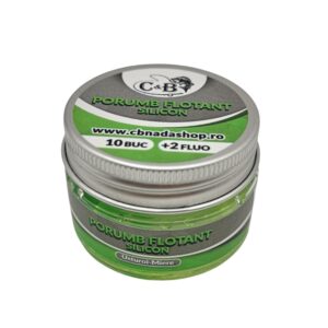 Porumb Flotant Silicon C&B Fluo Usturoi- Miere - 10 Buc