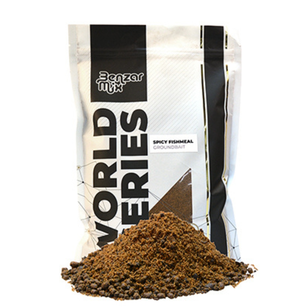 Nada Benzar Mix World Series Groundbait Spicy Fishmeal - 800 g