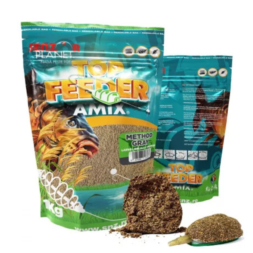 Nada Top Feeder Amix Method Gray Senzor Planet - 1 kg
