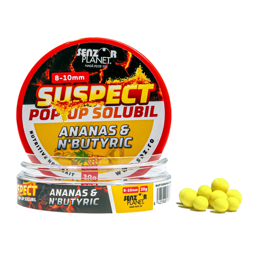 Pop-up Solubil Suspect Ananas N'Butyric Senzor Planet -8-10 mm - 30 g