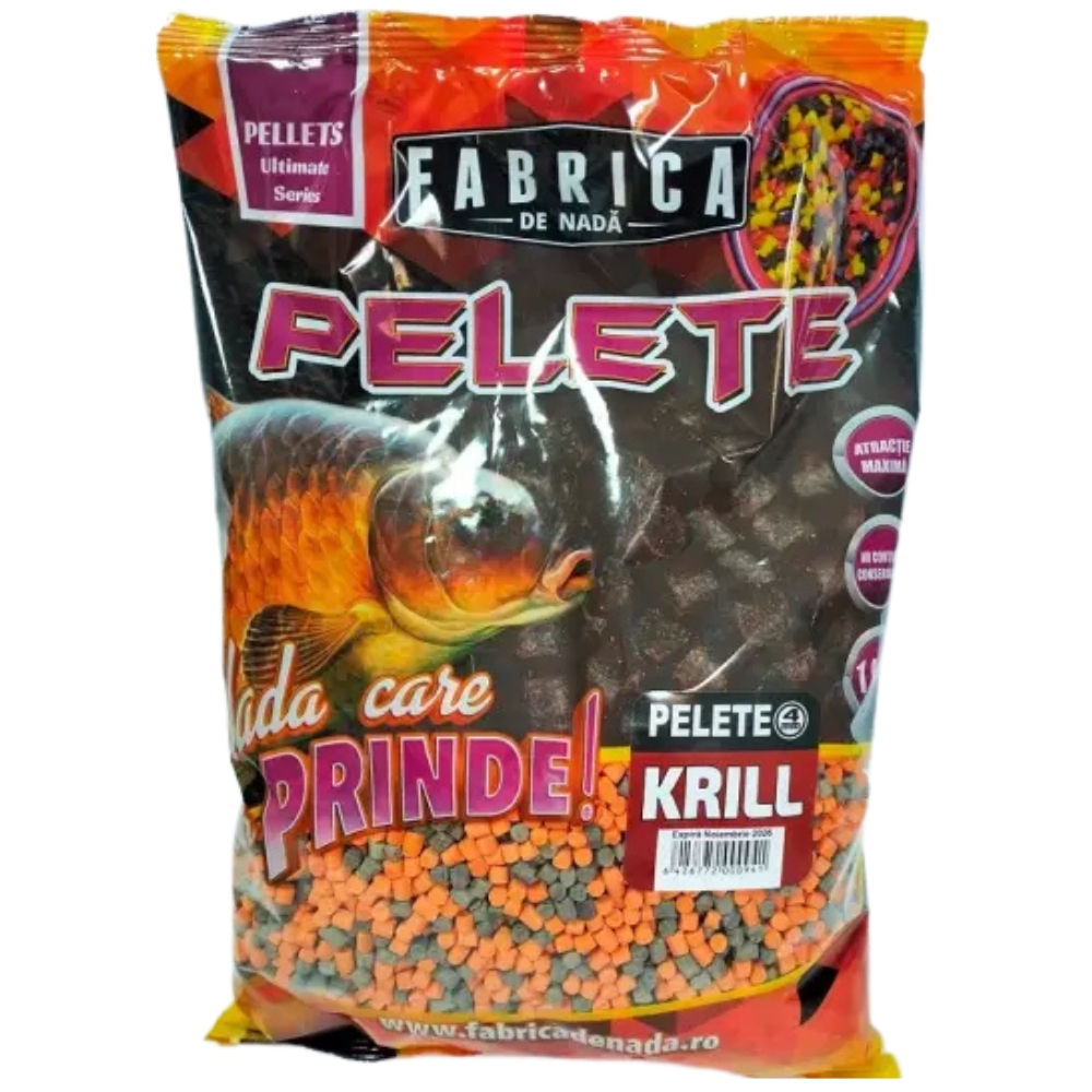 Pelete 4 mm Krill Fabrica de Nada - 1 kg