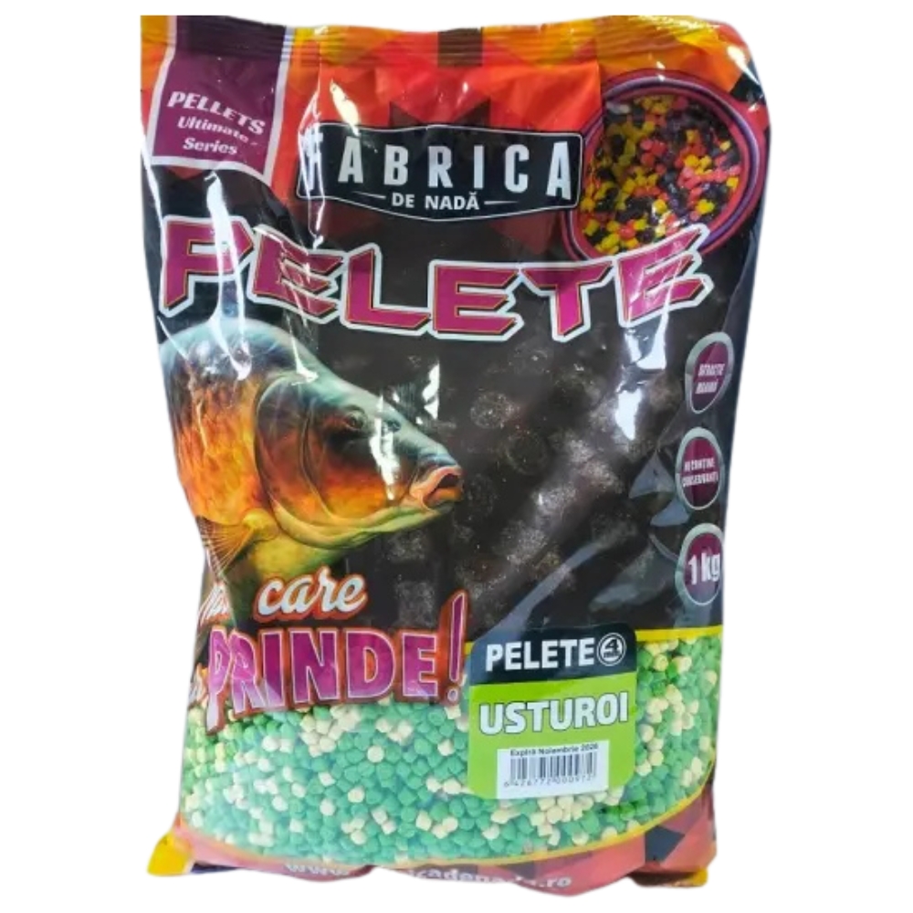 Pelete 4 mm Usturoi Fabrica de Nada - 1 kg